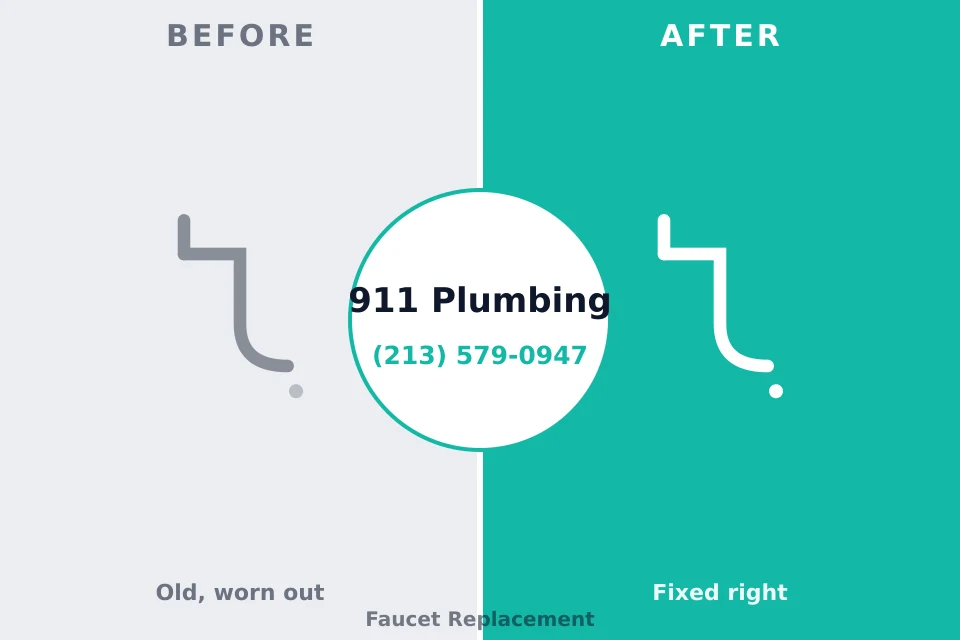 Before and after: plumbing company Ellsworth, ME